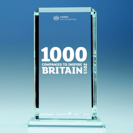 1000 Companies - plaque